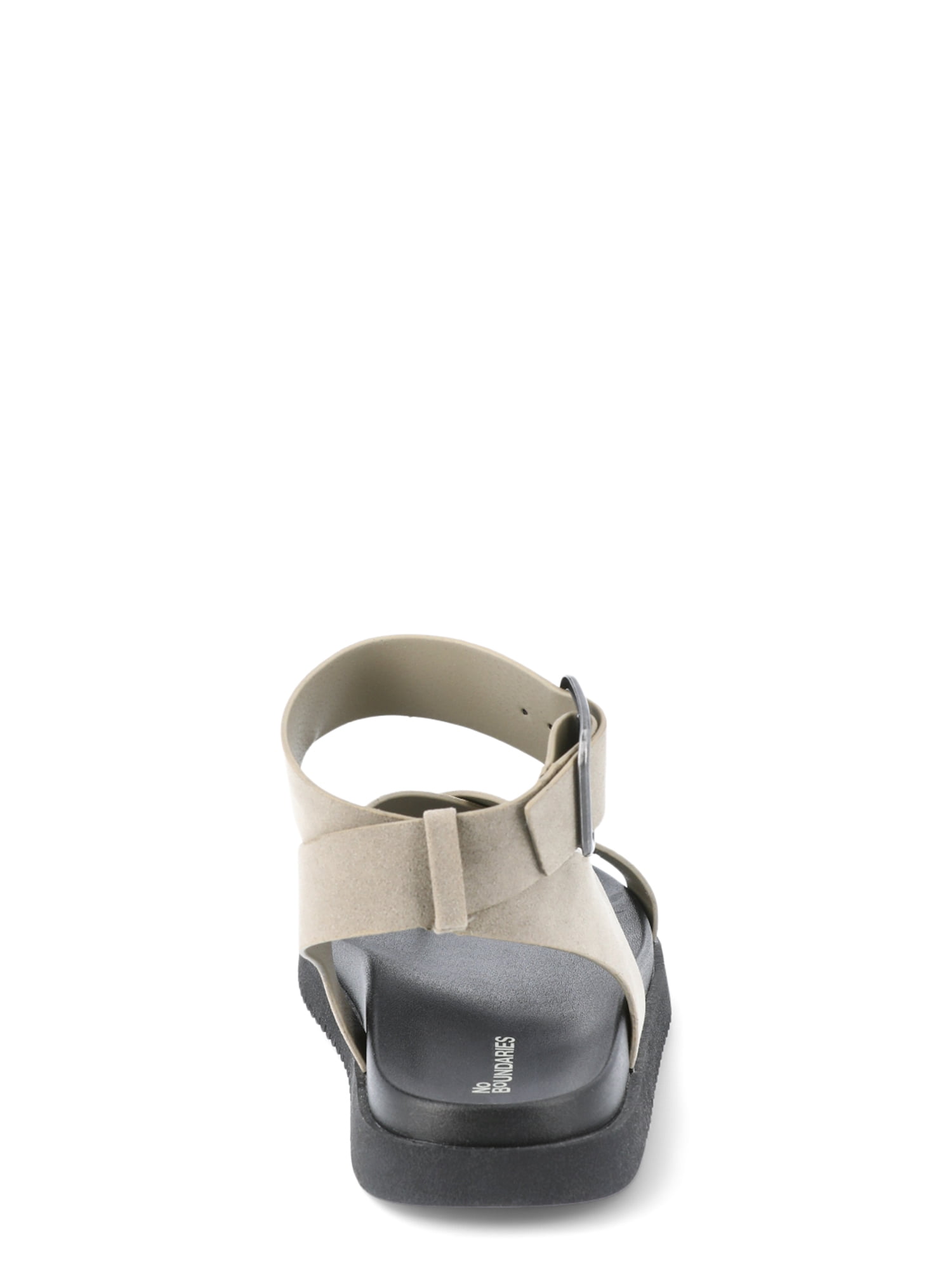 No Boundaries Women's X-Strap Toe Loop Sandals