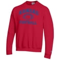 thumbnail image 2 of Men's Champion Red Kansas Jayhawks Football Icon Pullover Sweatshirt, 2 of 3