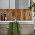 thumbnail image 4 of DEWOO 10 Sheet Peel and Stick Backsplash Tile,3D Self Adhesive Wall Tiles Stick on Backsplash for Kitchen,Bathroom,Camper (12"×12",Orange), 4 of 14