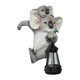 thumbnail image 2 of Estatua solar para exteriores, escultura jardín con linterna LED encendido/apagado automático, figuras animales para mujeres, regalos, 2 of 8