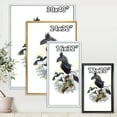 thumbnail image 4 of Designart 'Ancient Australian Birds XVI' Traditional Framed Canvas Wall Art Print, 4 of 5