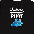 thumbnail image 4 of Inktastic Future Pilot Childs Airplane Flying Boys or Girls Long Sleeve Toddler T-Shirt, 4 of 5