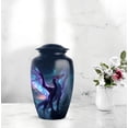 thumbnail image 6 of Dragon Keepsake Cremation Urn For Human Ashes Men, 1 Large Decorative Urns For Human Ashes Adult Mom, Small Urns For Father Set Of 4, Blue Urn For Adult Female 10&3 Inch, 6 of 7