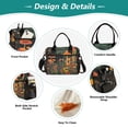 thumbnail image 3 of FORMRS Insulated Lunch Bag for Work School Unisex Large Capacity Cooler with Shoulder Strap, Forest Mushroom, 3 of 6