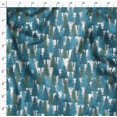 thumbnail image 4 of Soimoi polyester Crepe Fabric Cedar Tree Printed Craft Fabric by the Yard 42 Inch Wide, 4 of 5