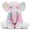 Rainbow, variant on MorisMos 20'' Purple Elephant Stuffed Animal Soft Stuffed Animal Elephant Plush Toy