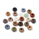 thumbnail image 1 of Natural & Synthetic Gemstone Beads Large Hole Hole Beads Rondelle 14~15x7~10mm Hole: 5~6mm, 1 of 5