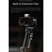hohem iSteady M7 AI Tracking Gimbal Stabilizer for Smartphone,3-Axis Phone Gimbal with Fill Light and 1.4 Detachable Touchscreen Remote Control for Vlogging Travel