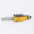 thumbnail image 3 of Professional Wood Carving Router Bit 6mm Shanks Fish Tail Design For Accuracy Curved Edges, 3 of 8
