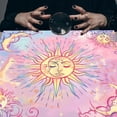 thumbnail image 6 of ROZYARD Table Cover Tarot Tablecloth Improve Spiritual Journey Moon Table Cover, 6 of 9