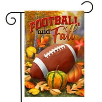 Briarwood Lane Fall And Football Garden Flag