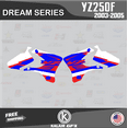 thumbnail image 3 of Kalair GFX Graphics Kit for Yamaha YZ250F (2003-2005) Dream Series, 3 of 5