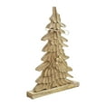 thumbnail image 4 of VHC Brands Winter Wonder Brushed Gold Wooden Tree 17x12x2, 4 of 4