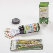 Garden Tutor Soil pH Test Kit, 100 Test Strips with AI Web Reader, Fast Accurate Soil Testing for Garden, Lawn, Vegetables Compost