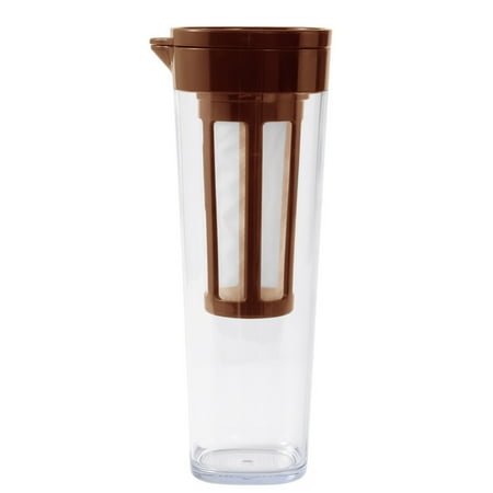 

Meizhencang 1.1L Tea Infuser Cup Heat-resistant Leakproof Widely Applied Plastic Water Bottle with Tea Infuser Filter for Beverage