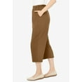 thumbnail image 5 of Woman Within Plus Size 7-Day Knit Capri, 5 of 6
