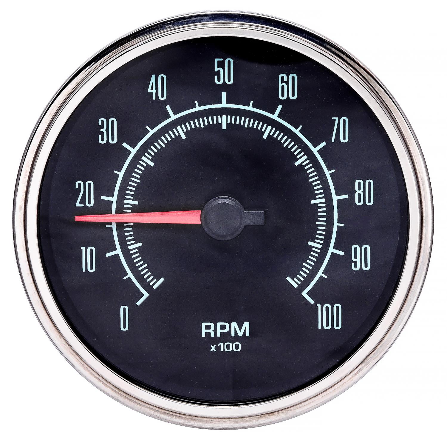 JEGS 41377 Retro Style InDash Tachometer 010 000 RPM 5 in. Diameter