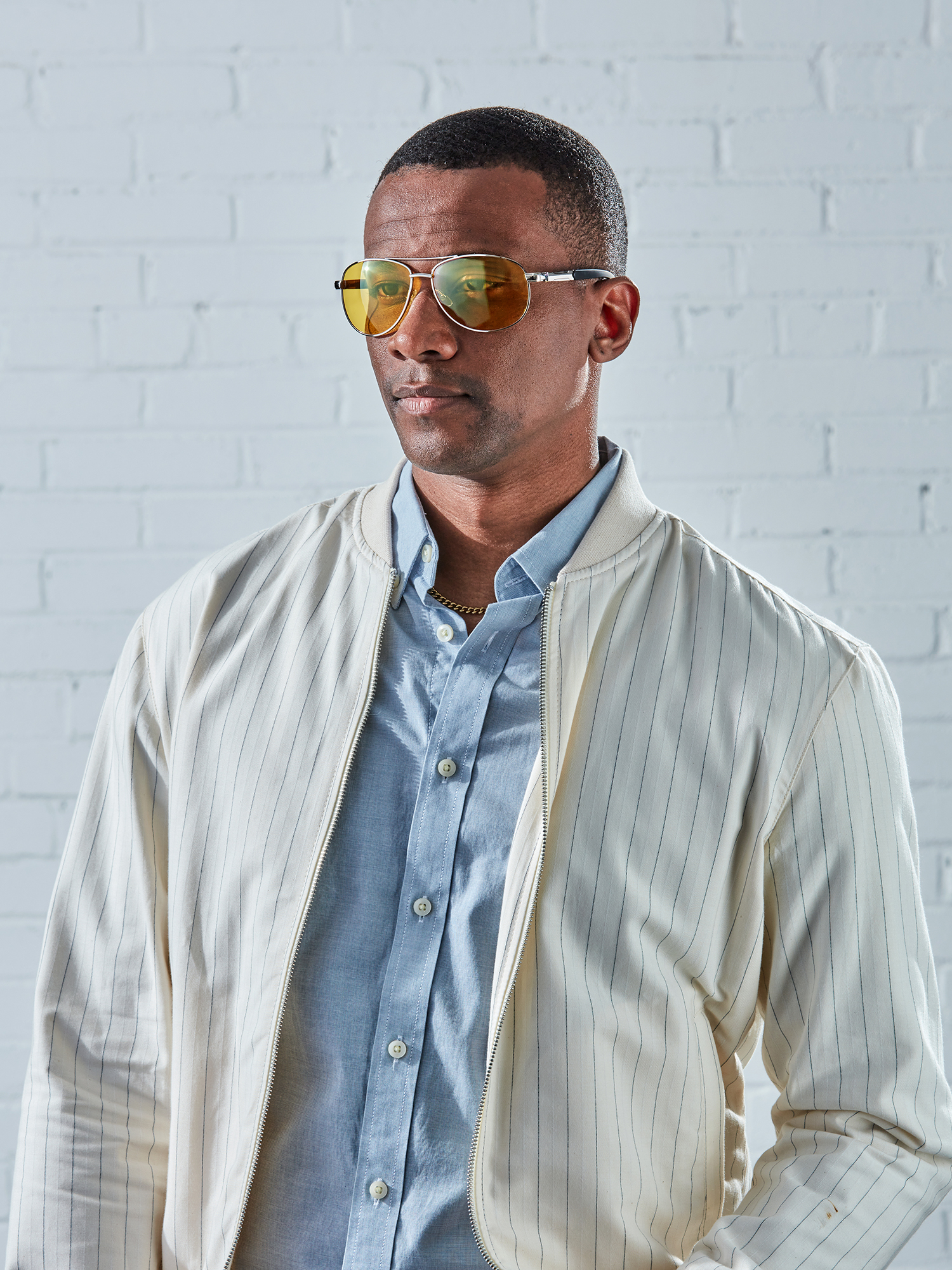 Foster Grant Men's Aviator Sport Sunglasses Silver photo 5