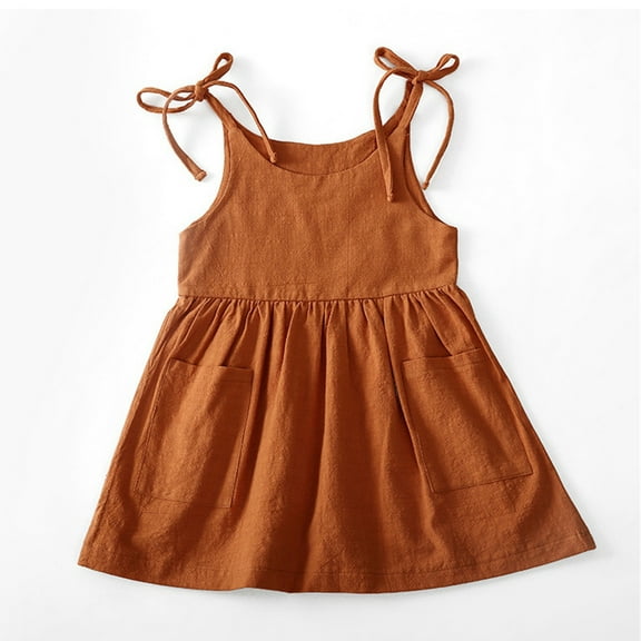 Dress for Girls Summer Birthday Dress Kids Party Dress 4T