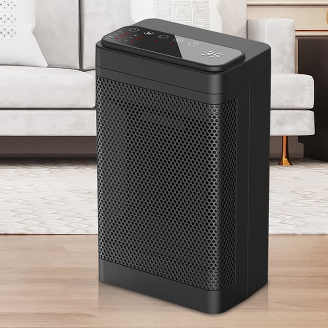 Calentador de aire caliente de escritorio de 1500 W, estufa de calefacción, ventilador para el dormitorio de la oficina en el hogar