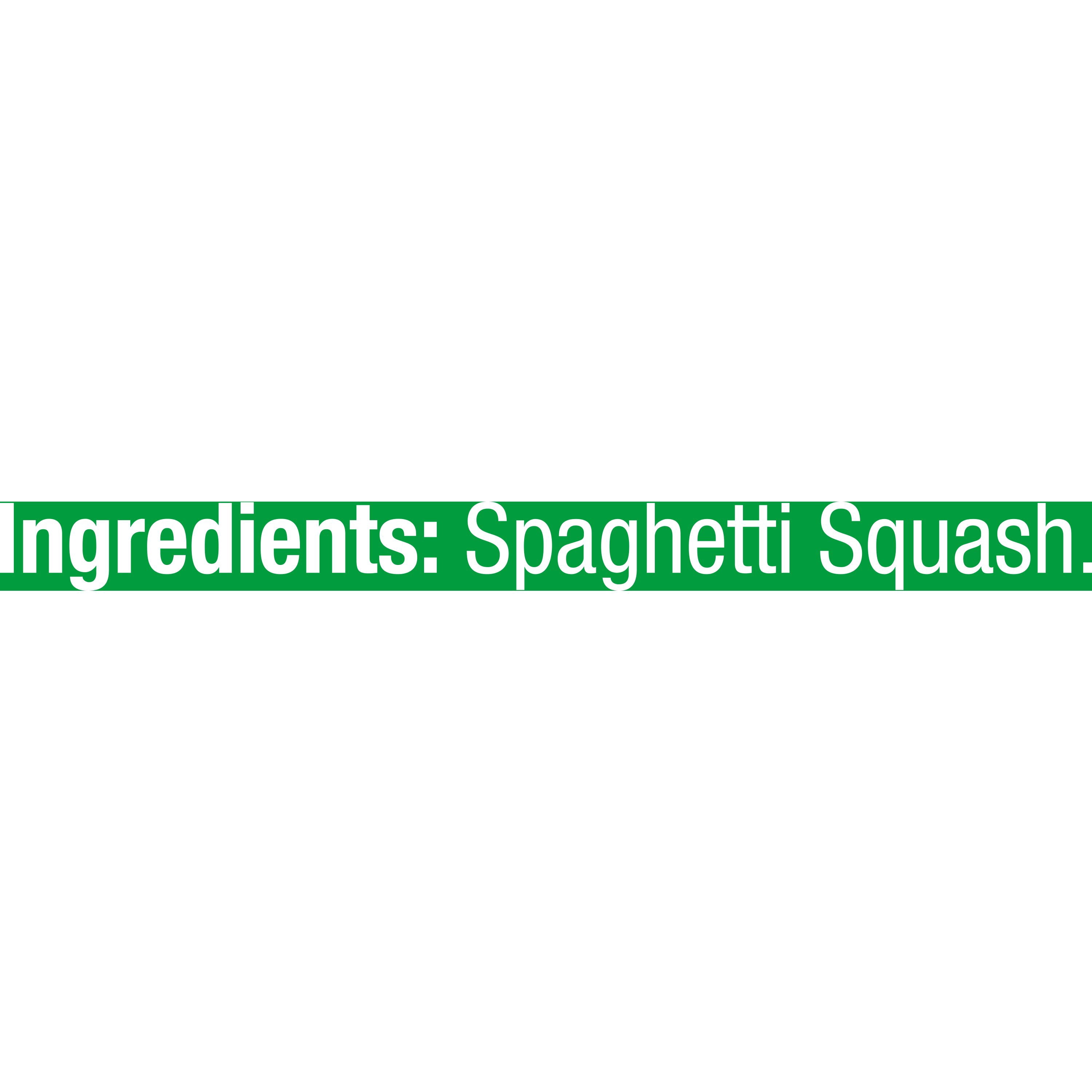Green Giant Veggie Spirals Spaghetti Squash, Gluten Free, 10 oz Bag (Frozen)