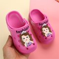 thumbnail image 1 of Zapatos con agujeros para niños de Disney, pantuflas para interiores con dibujos animados para bebés, sandalias congeladas de princesa para niñas, plantilla 200 de 19,8 cm Gao Jinjia LED, 1 of 2