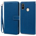 thumbnail image 1 of For Redmi Note 6 Pro Case Xiaomi Redmi 6 Pro Soft TPU Wallet Leather Case For Xiaomi Redmi 6 Case Note 6 Pro Flip Cover Fundas Navy blue -Strap For Redmi Note 6 Pro, 1 of 6