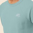 thumbnail image 5 of Dalix UFO Embroidered Fleece Crewneck Long Sleeve Sweatshirt Mens in Heather Blue Lagoon 2XL XX-Large, 5 of 5