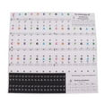 thumbnail image 2 of calcomanías con de para 49/54/61/ Multicolor shamjiam Etiqueta engomada del teclado del piano, 2 of 9