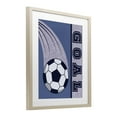 thumbnail image 3 of Stupell Industries Goal Vintage Soccer Birch Framed Print Under Glass, design by Marcus Prime, 16 x 13, 3 of 10