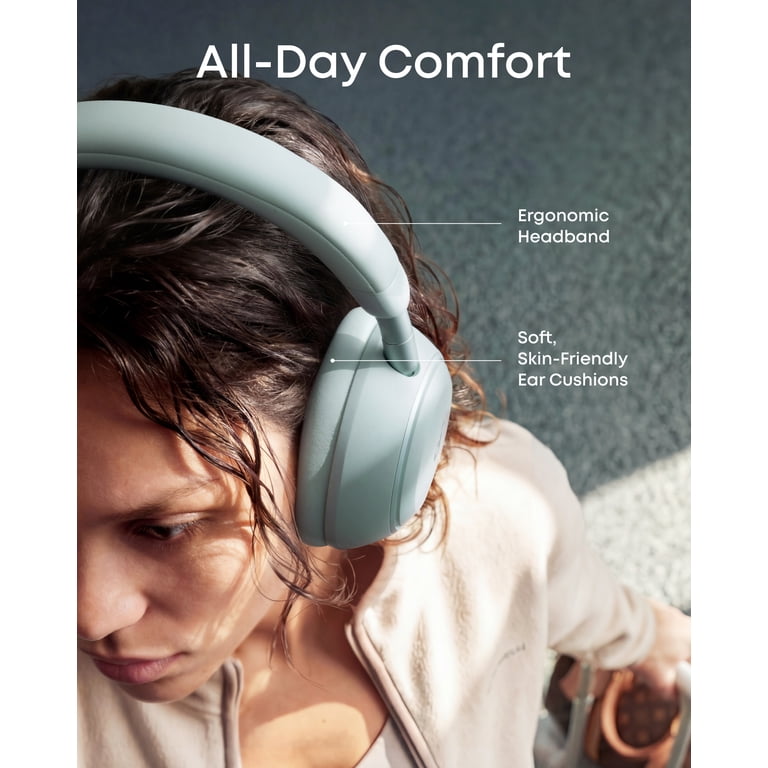 soundcore Space 2 Active Noise Cancelling Headphones, 50H Playtime