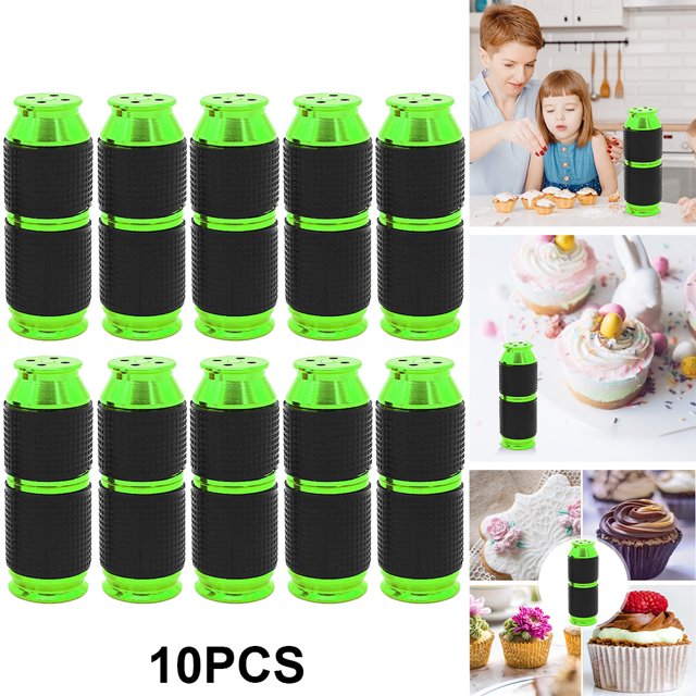 Dispensador Portátil Galletas Batida Batidor Nata Herramienta para Postres (verde) 10 Uds.