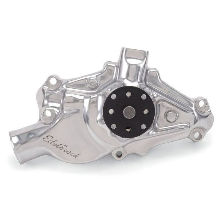 Edelbrock SBC Water Pump - Short  Polished