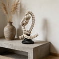 thumbnail image 5 of MORESEC Home Modern Twisted Knot Resin Ornament for Foyer Tabletop Art TV Cabinet Living Room Decoration Abstract Sculpture Decor, 5 of 6