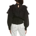 thumbnail image 2 of IRO womens  Dali Top, 34, Black, 2 of 3