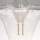 thumbnail image 3 of 4 Correas Ajustables De Encaje Cruzado Con Forma De Mariposa, Para Hombro Y Espalda, Color Beige, 3 of 8