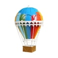 thumbnail image 2 of 2 Adornos de Globo de Aire Caliente de Estilo Retro de Metal para Colgar en La Puerta, Decoración Artística, Accesorios para Fotos, Colgante para El y Macarena Escultura de globo aerostático, 2 of 8