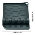 thumbnail image 2 of Spoon Mat Pot Lid Bracket, Creative Solid Color Kitchen Rack for Utensils, Space-Saving Water & Oil Storage, Easy to Clean, Kitchen Storage, Home & Kitchen Essentials, 2 of 2