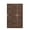 #1 Walnut, variant on Modern Wood Wardrobe Closet with Doors Shelevs and Hanging Rail, Freestanding Armoires Storage Cabinet Organizer for Bedroom Gym School