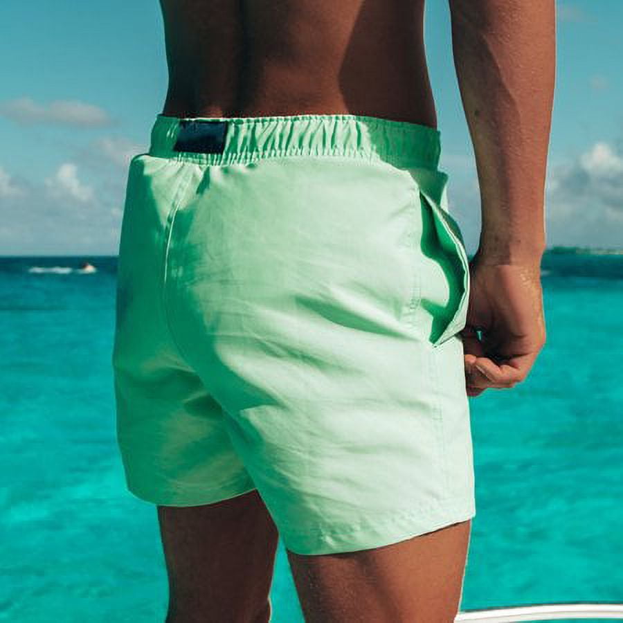 Wsedper Color Changing Shorts, Men's Sports Quick Dry Temperature Sensitive  Color Changing Swim Trunks (S,Blue to Purple)