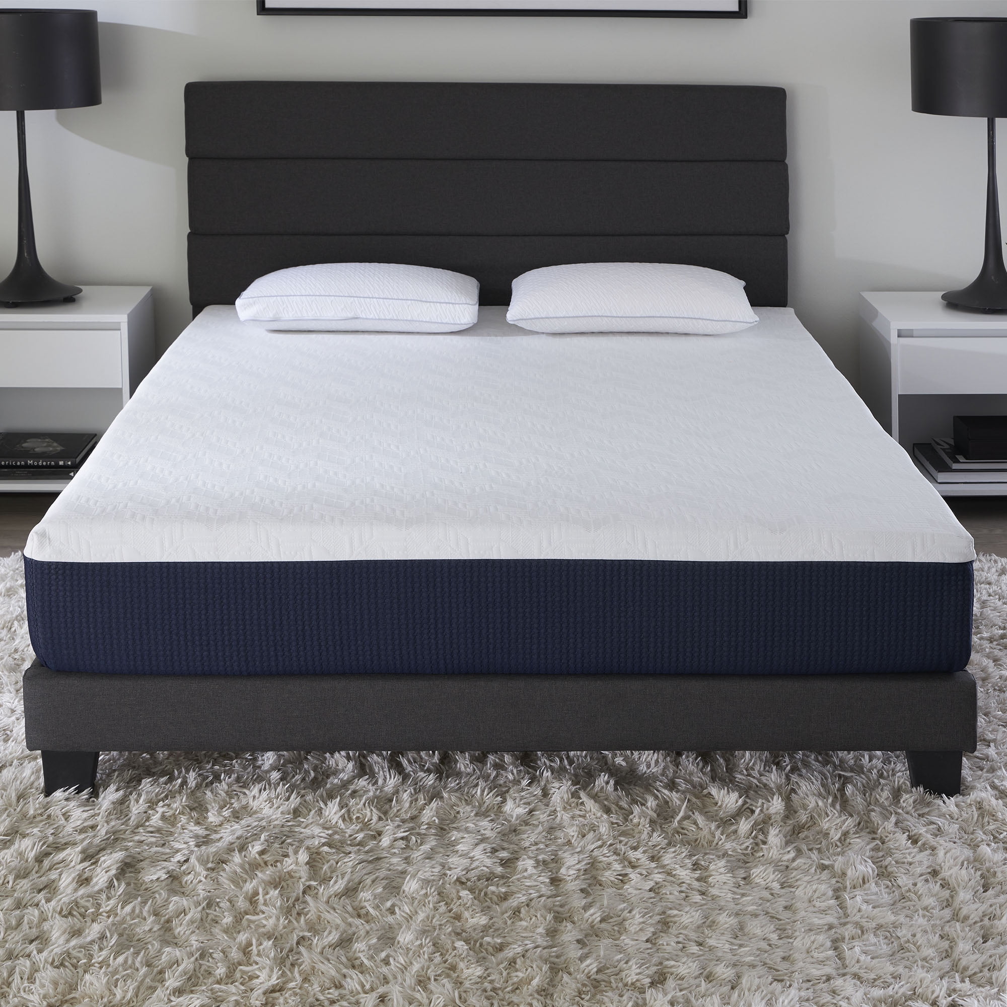 Comfort Tech 10" Mattress Featuring Hybrid TheraGel and Isotonic+ Memory Foam, Full