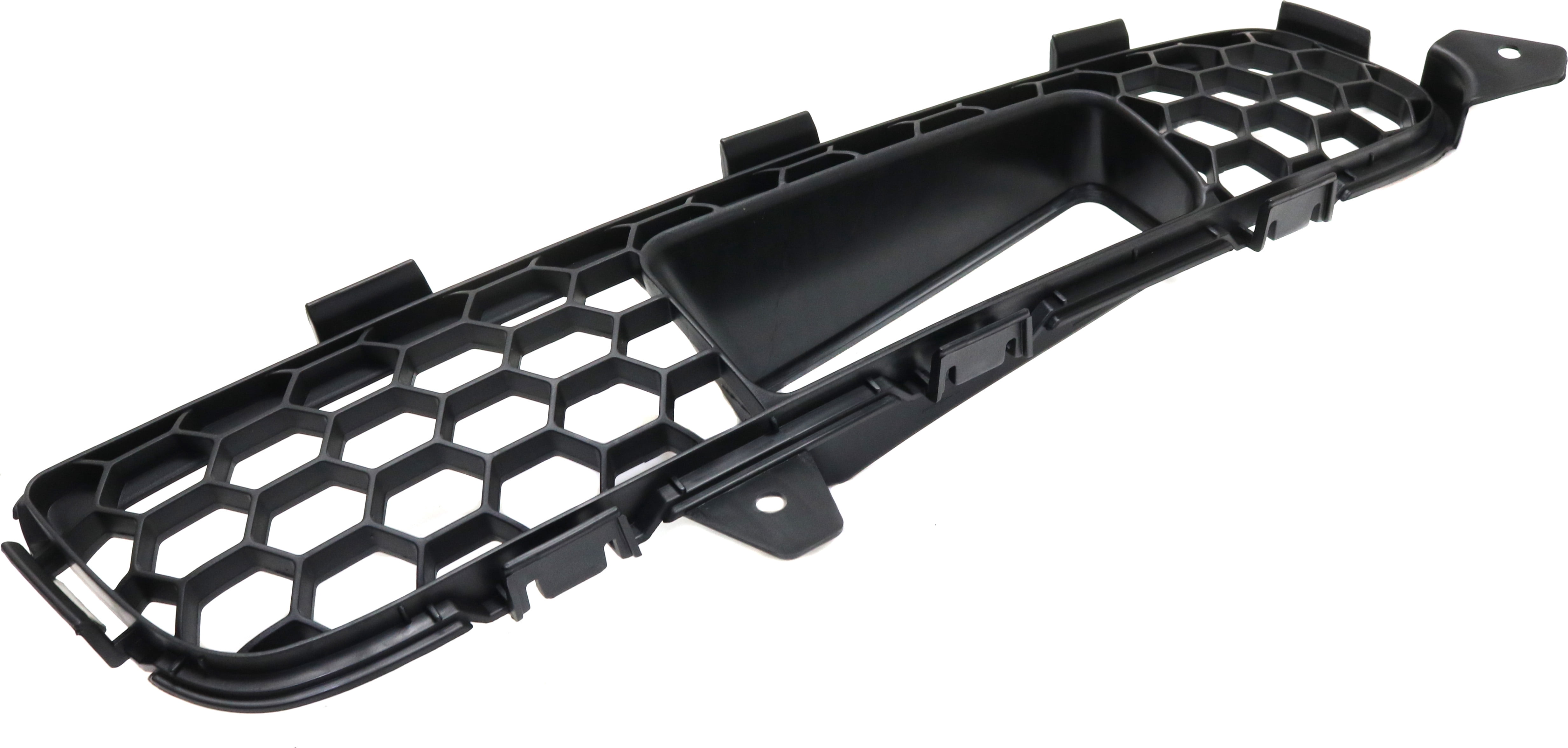 Bumper Grille Compatible With 2014-2015 Infiniti QX50 2008-2012 EX35 Front, Left Driver Textured Black