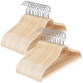 thumbnail image 1 of Perchas de madera TOPIA HANGER, elegantes y antideslizantes, paquete de 30 unidades, CT63N30, 1 of 7