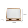 thumbnail image 2 of EeaseCA Wooden Tabletop Cosmetic Mirror Household Desktop Foldable Makeup Mirror, 2 of 7