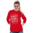 thumbnail image 4 of Hungry Humble Hustle Inspirational Long Sleeve TShirt Men Women Brisco Brands M, 4 of 6