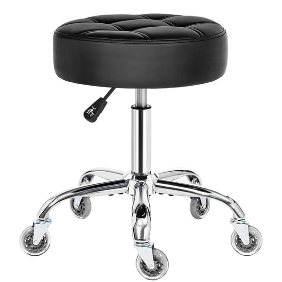 Taburete rodante BEWISHOME BYD01B ajustable de 204 a 66 cm, 204 kg