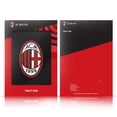 thumbnail image 6 of Head Case Designs Officially Licensed AC Milan Crest Full Colour Red Leather Book Wallet Case Cover Compatible With Apple iPad 9.7 2017 / iPad 9.7 2018, 6 of 6