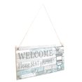 thumbnail image 2 of Hanging Plaque, Looks Great Hanging Board Sign, For Furniture Wall Door House ANGGREK 30*15, 2 of 7