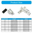 thumbnail image 5 of MOMOJIA 2Pcs Vise Jaw Pad Protectors for Metal Benches Vise with Magnetic Soft Vise Jaw, 5 of 12
