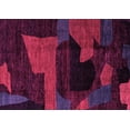 thumbnail image 1 of Ahgly Company Indoor Rectangle Oriental Pink Modern Area Rugs, 7' x 10', 1 of 4
